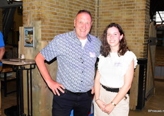 Nico Grootendorst van Evanthia samen met Robin van Brokhoven van Plantum.